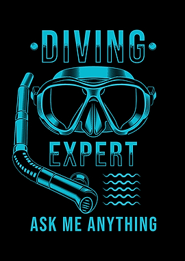 Diver Diving Gift