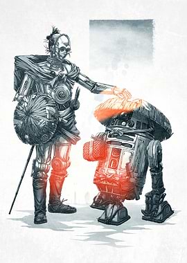 R2-D2 and C-3PO