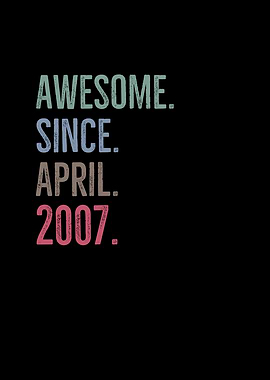 Awesome Since April 2007