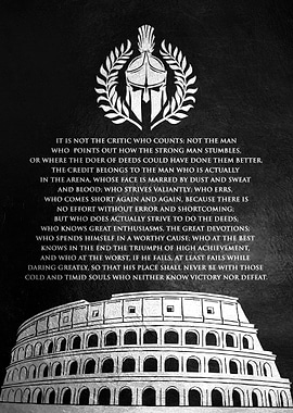 The Man in the Arena TR