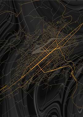 La Chaux de Fonds Map