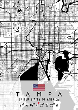 TAMPA MAP USA