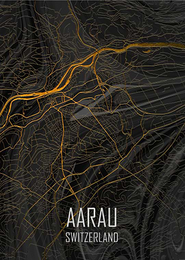 Aarau Switzerland Map