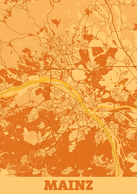 Mainz Germany Stadtplan