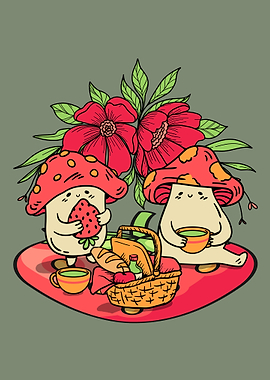 Cottagecore Mushroom Fungi