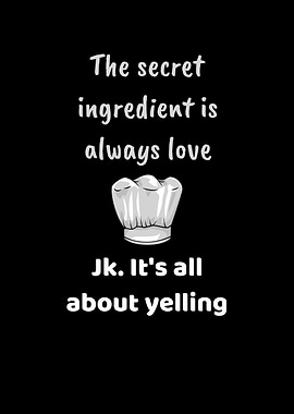 All About Yelling Chef