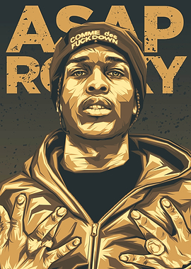 Asap Rocky Rapper Hip Hop