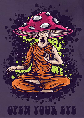 Third Eye Mushroom Monk