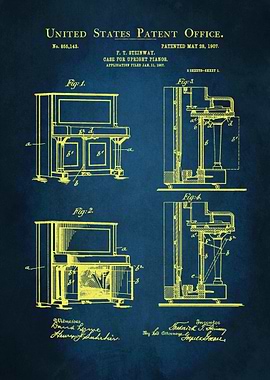 5 Steinway Upright Piano