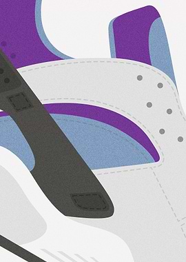 Air Huarache White Concord