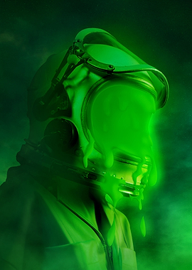 Astronaut Glowing Slime