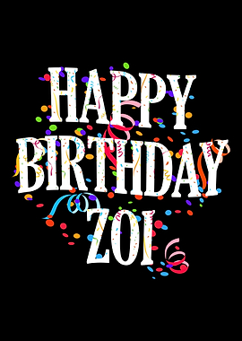 Happy Birthday Zoi
