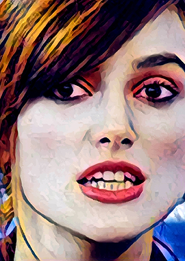 Painted Keira Knightley