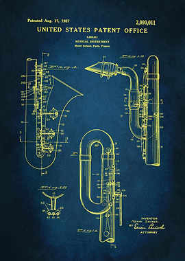 2 Saxophone Patent