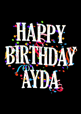 Happy Birthday Ayda