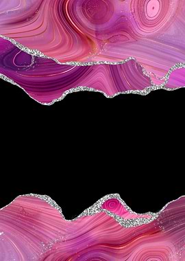 Magenta Silver Agate 03