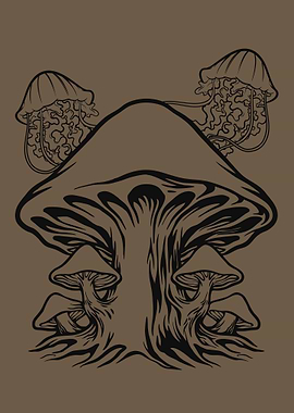 Cottagecore Mushroom Fungi