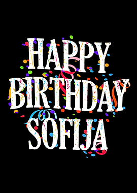 Happy Birthday Sofija