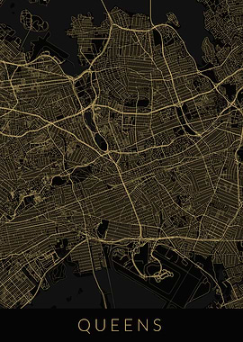 New York Queens Map