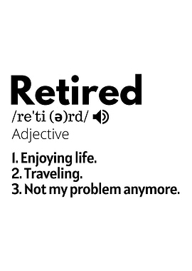 Retired Retirement Gift
