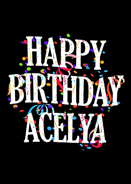 Happy Birthday Acelya
