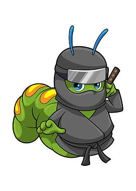 Caterpillar Ninja Sword