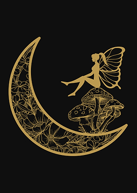 Cottagecore Fairycore Moon