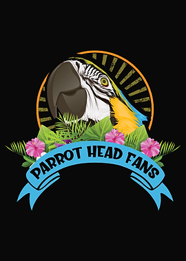 parrot macaw tropical bird