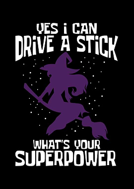 Halloween Witch flying