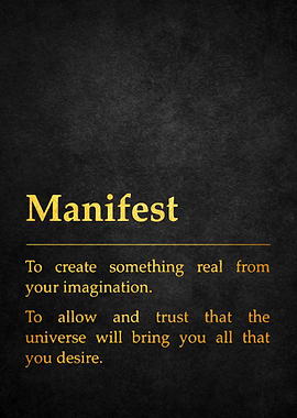 26 Manifest Definition Pr