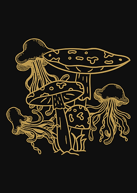 Cottagecore Mushroom Fungi