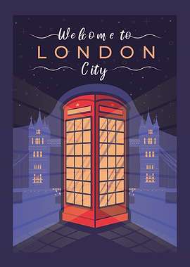 Welcome London Phone Box