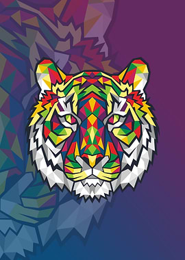 Tiger in WPAPstyle Colors