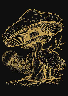 Cottagecore Mushroom Fungi