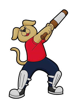 Dog Cricket Cricket bat