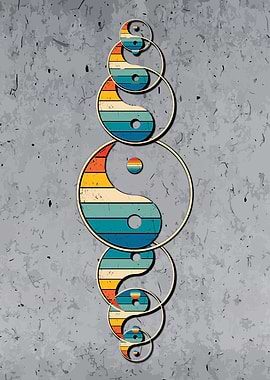 Yoga Moon Phase Wall Art