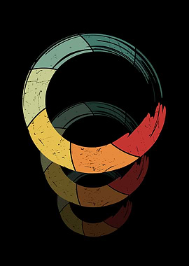 Yoga colorful Wall Art