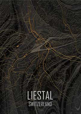 Liestal Switzerland Map