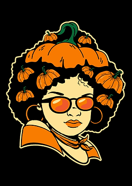 Halloween afro