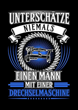 Drechsler Mann Drechseln