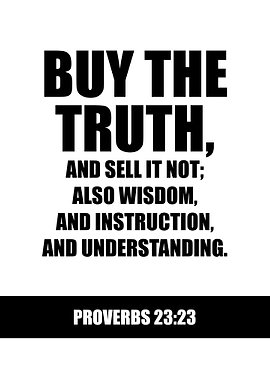 Proverbs 23 23