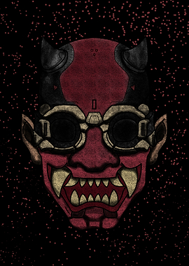 El Diablo Red Mask