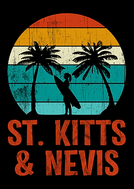 SAINT KITTS SURFER GIRL