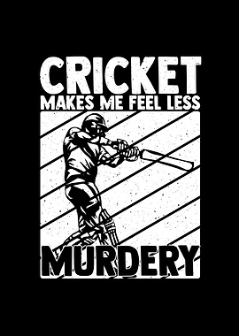 Cricket Player Saying Gift