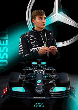 George Russel Poster