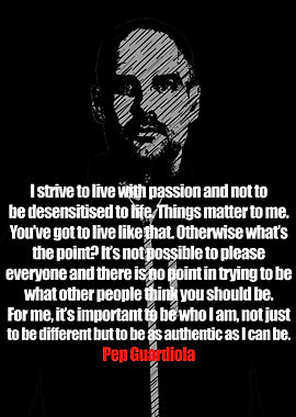 Pep Guardiola Quotes
