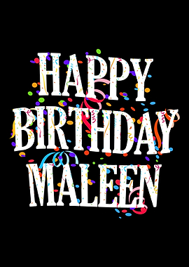 Happy Birthday Maleen