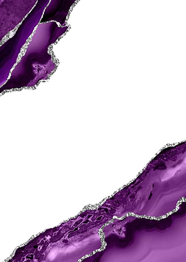 Purple Silver Agate Tex 13