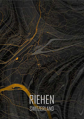 Riehen Switzerland Map