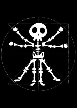 vitruvian skeleton